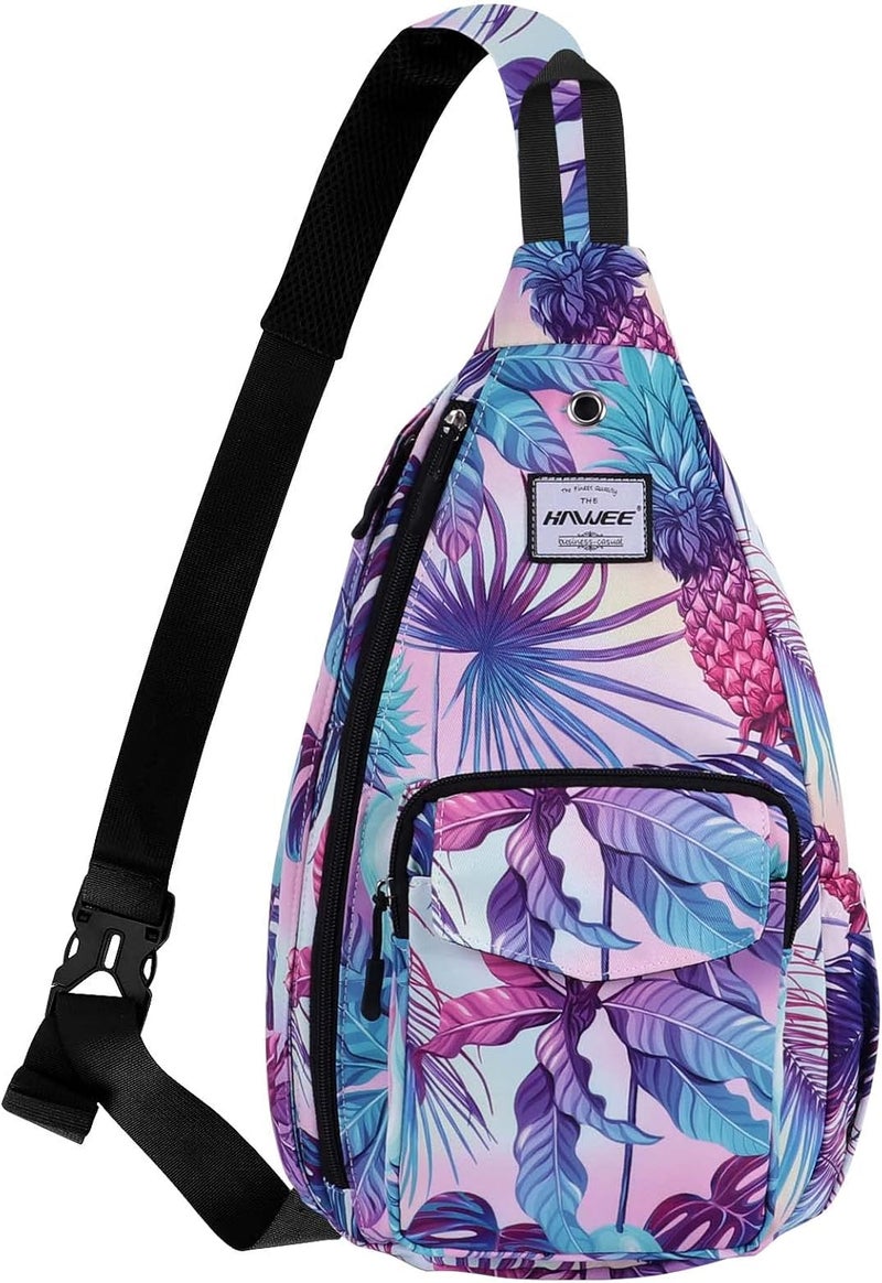HAWEE Backpack Sling for Women Anti-Water Crossbody Bag Inclined Adjustable Pack | Casual, Adjustable Strap, Water Repellent, for Travel/Sport - Image 1